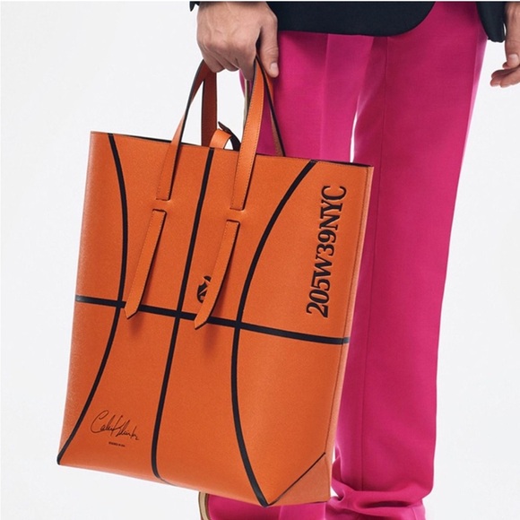 Raf Simons x Calvin Klein 205W39NYC Leather Tote